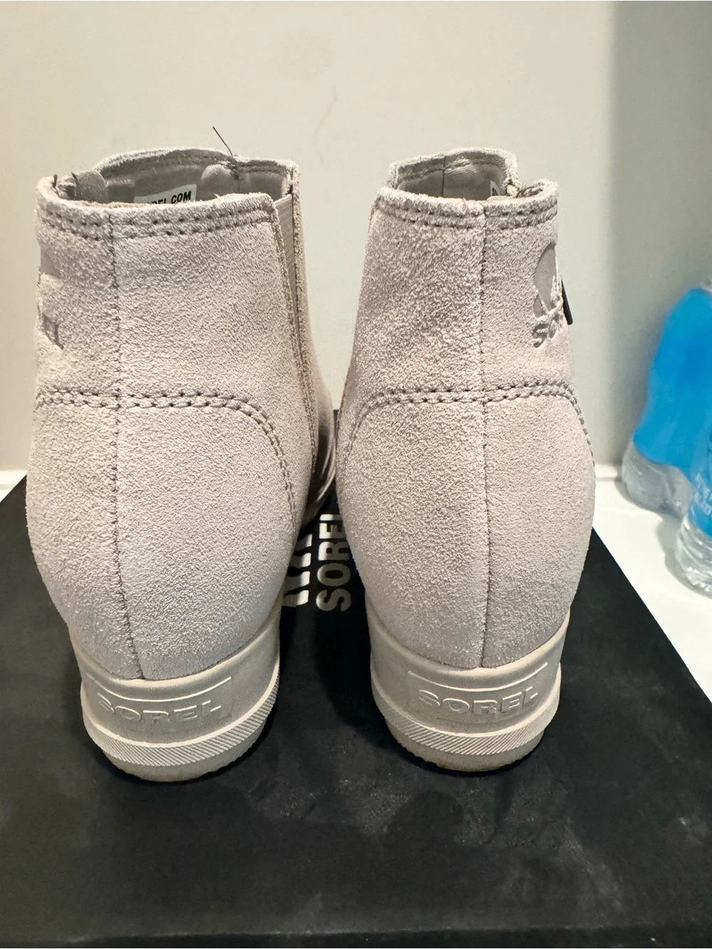 Sorel Evie Wedge Zip Bootie Size 6